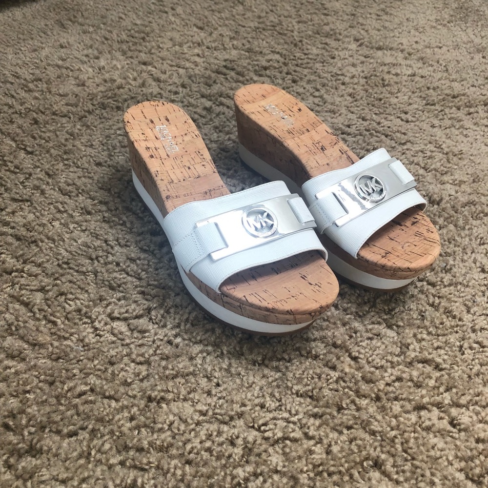 Michael Kors Warren Platform Wedge Sandal